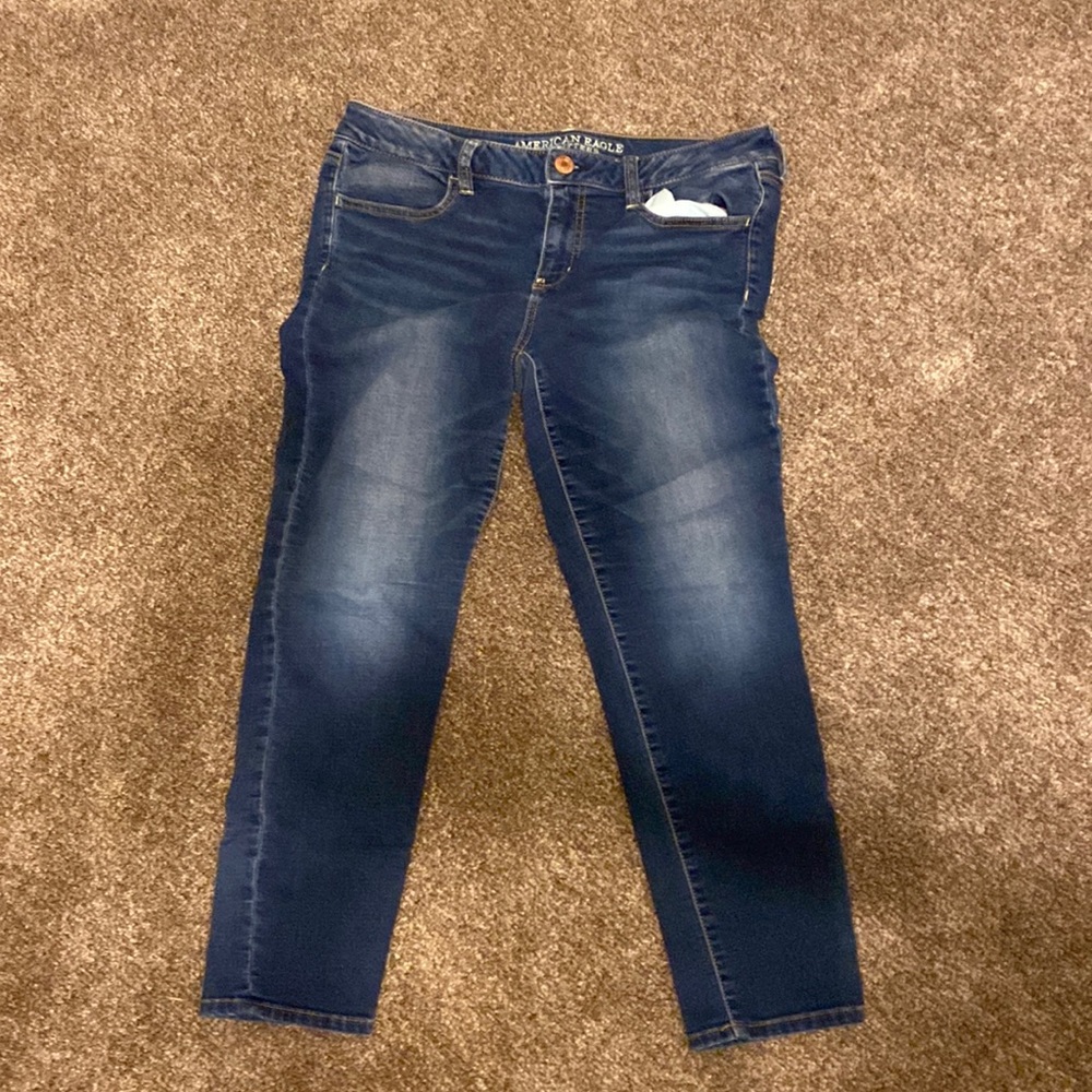 AE jeggings Dark Wash